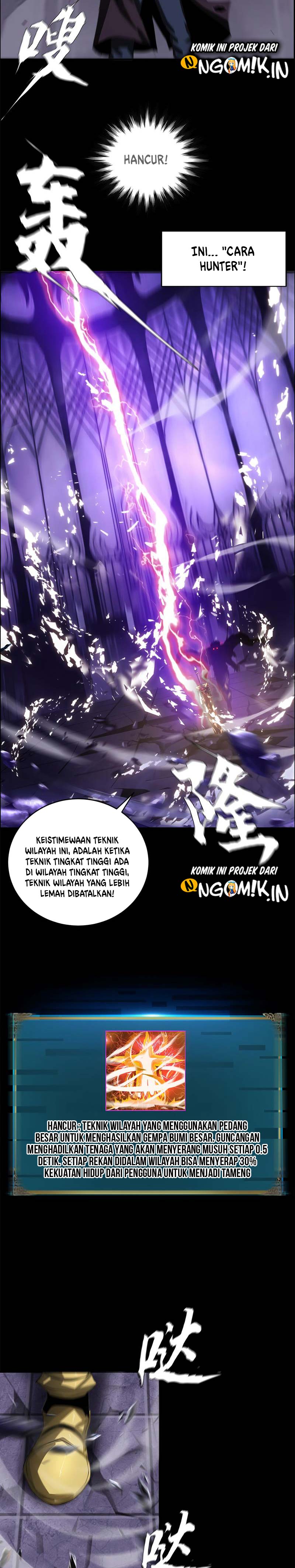 The Blade of Evolution – Walking Alone in the Dungeon Chapter 43 Bahasa Indonesia